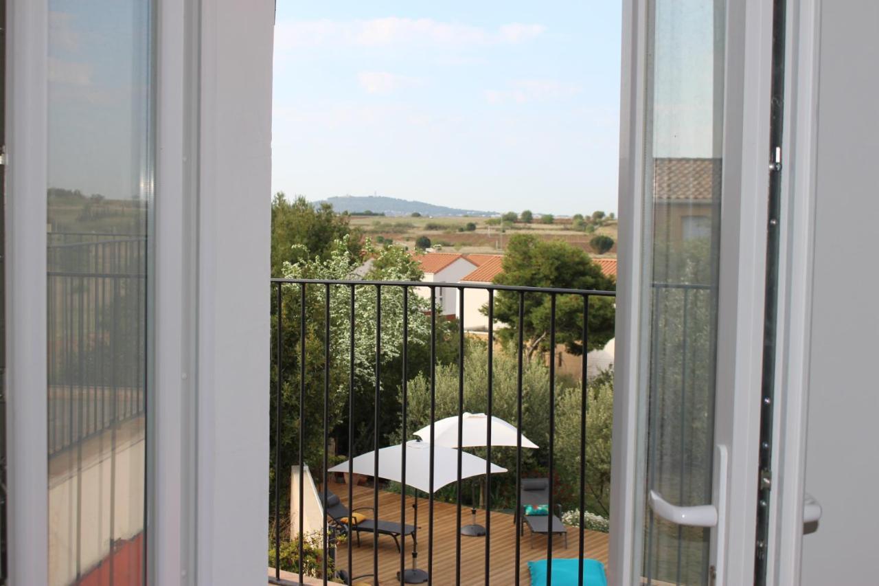 Le Terracotta , 2Chambres, Terrasse, Piscine, Parking Gratuit, Wifi, Climatisation Marseillan  Exterior foto